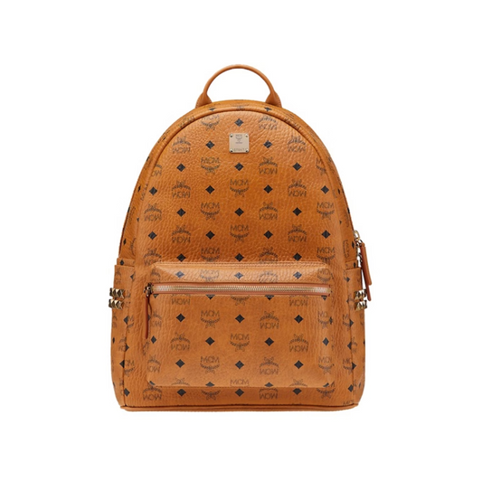 MCM Rucksack Visetos Side Studs